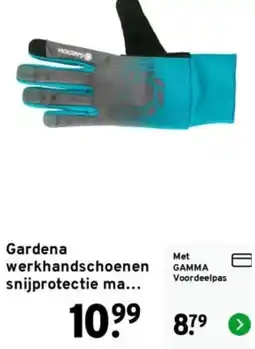 GAMMA Gardena werkhandschoenen snijprotectie ma... aanbieding
