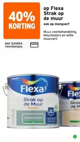 GAMMA Flexa Strak op de Muur aanbieding