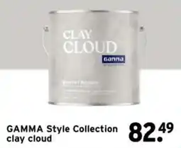 GAMMA gamma clay cloud aanbieding