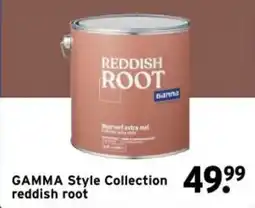 GAMMA ganna reddish root aanbieding