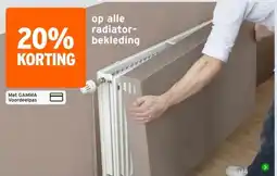 GAMMA op alle radiatorbekleding aanbieding