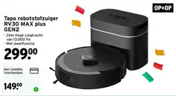 GAMMA Tapo robotstofzuiger RV30 MAX plus GEN2 aanbieding