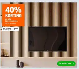 GAMMA lattenwanden aanbieding