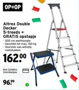 GAMMA Altrex Double Decker aanbieding