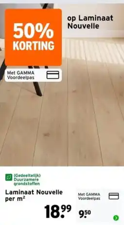 GAMMA Laminaat Nouvelle aanbieding