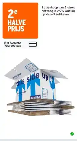 GAMMA gamma verhuisdoos aanbieding