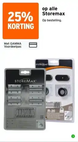 GAMMA storemax aanbieding