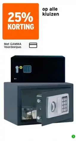 GAMMA gamma kluizen aanbieding