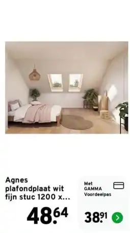 GAMMA Agnes plafondplaat wit aanbieding