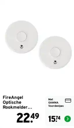 GAMMA FireAngel Optische Rookmelder aanbieding