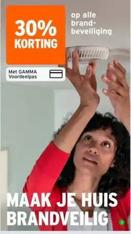 GAMMA gamma brand-beveiliging aanbieding