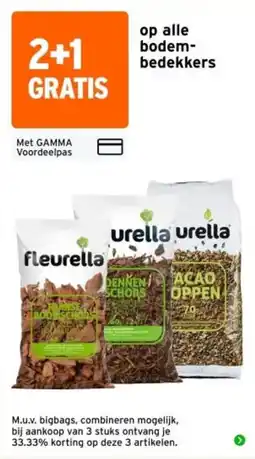 GAMMA fleurella bodembedekkers aanbieding