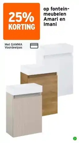 GAMMA Amari en Imani aanbieding