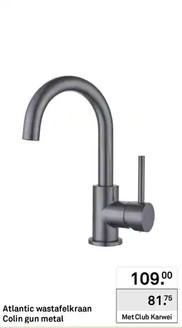 Karwei Atlantic colin gun metal aanbieding