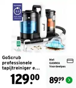 GAMMA GoScrub professionele tapijtreiniger e... aanbieding
