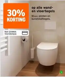 GAMMA wand- en vloertegels aanbieding