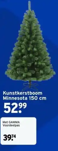 GAMMA Kunstkerstboom Minnesota aanbieding