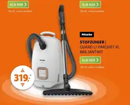 Expert Miele stofzuiger guard L1 parquet XL briljantwit aanbieding