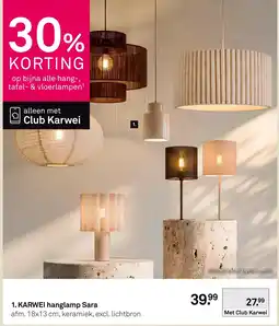 Karwei KARWEI hanglamp Sara aanbieding