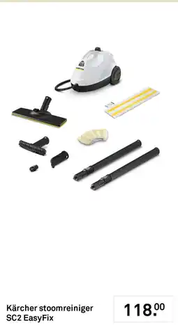 Karwei Kärcher stoomreiniger SC2 EasyFix aanbieding