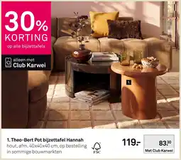 Karwei Theo-Bert Pot bijzettafel Hannah aanbieding