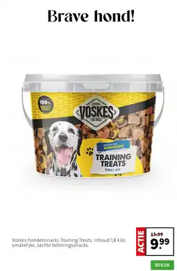 Intratuin Voskes training treats aanbieding
