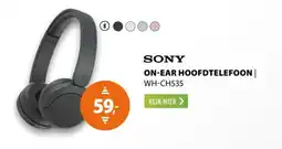 Expert Sony on-ear hoofdtelefoon wh-ch535 aanbieding