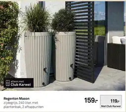 Karwei Regenton Mason aanbieding
