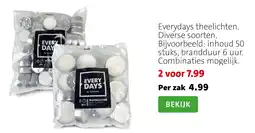 Intratuin Everydays theelichten aanbieding