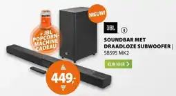 Expert JBL soundbar met draadloze subwoofer SB595 MK2 aanbieding