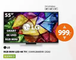 Expert LG RGB MINI LED 4K TV | 55MRGB88B9B (2026) aanbieding