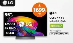 Expert LG OLED 4K TV | 55C69LB (2026) aanbieding