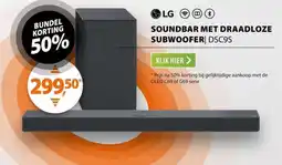Expert LG soundbar met draadloze subwoofer | DSC9S aanbieding