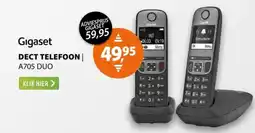 Expert Gigaset DECT TELEFOON A705 DUO aanbieding