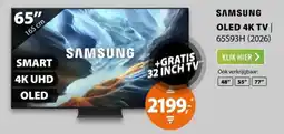 Expert Samsung OLED 4K TV | 65S93H (2026) aanbieding