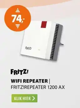 Expert Fritz! wifi repeater aanbieding