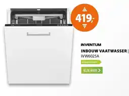 Expert Inventum inbouw vaatwasser ivw6025a aanbieding