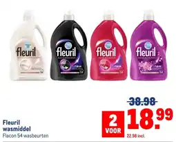 Makro Fleuril wasmiddel aanbieding