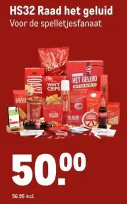 Makro HS32 Raad het geluid aanbieding