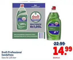 Makro Dreft Professional handafwas aanbieding