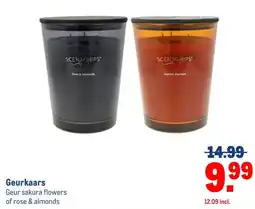 Makro Scentchips Geurkaars aanbieding