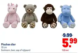 Makro Pluchen dier aanbieding