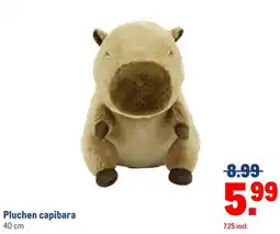 Makro Pluchen capibara aanbieding