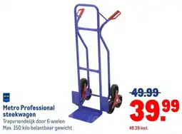 Makro Metro Professional steekwagen aanbieding