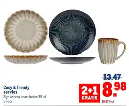 Makro Cosy & Trendy servies aanbieding