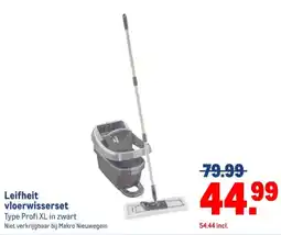 Makro Leifheit vloerwisserset aanbieding