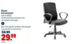 Makro Sigma bureaustoel aanbieding