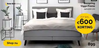 Beter Bed Boxspring viggo promo aanbieding