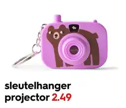 HEMA sleutelhanger projector aanbieding