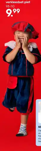 HEMA Verkleedset piet aanbieding
